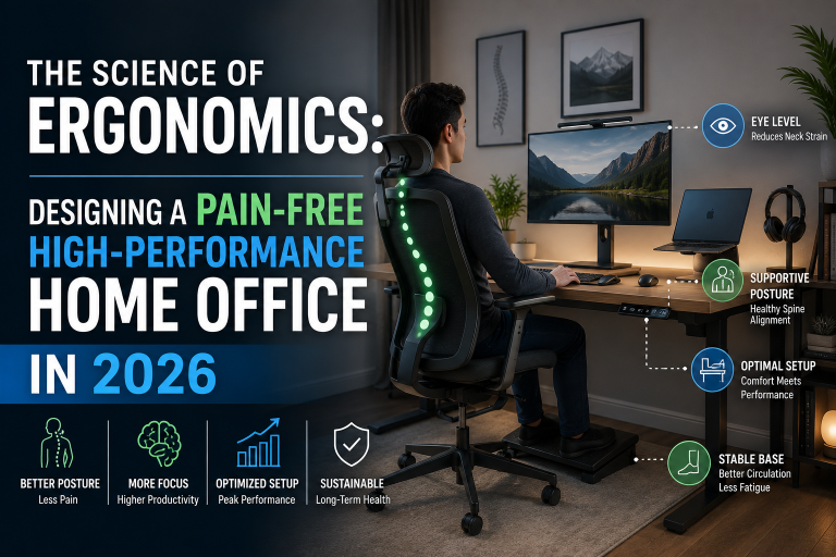 The Science of Ergonomics: Designing a Pain-Free High-Performance Home Office in 2026